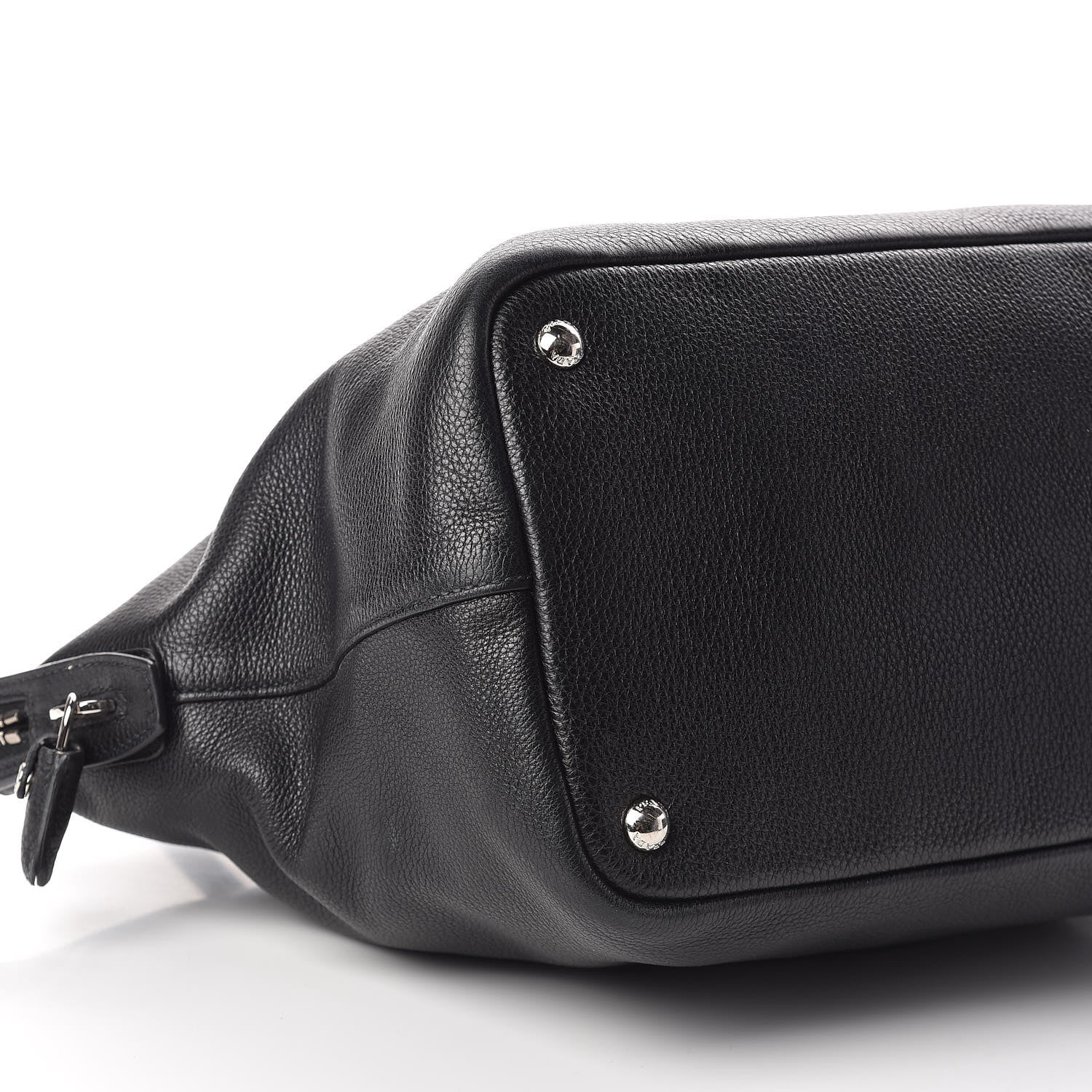 Prada Vitello Daino Tote Black 5 of 10
