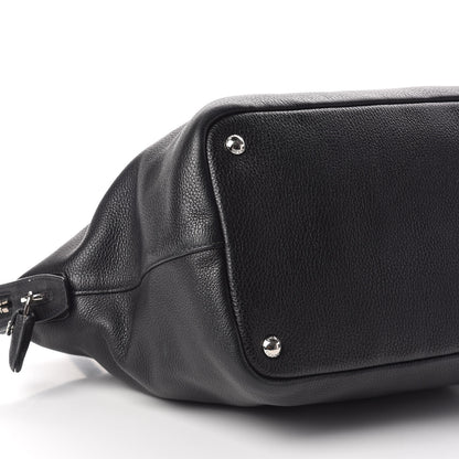 Prada Vitello Daino Tote Black 5 of 10