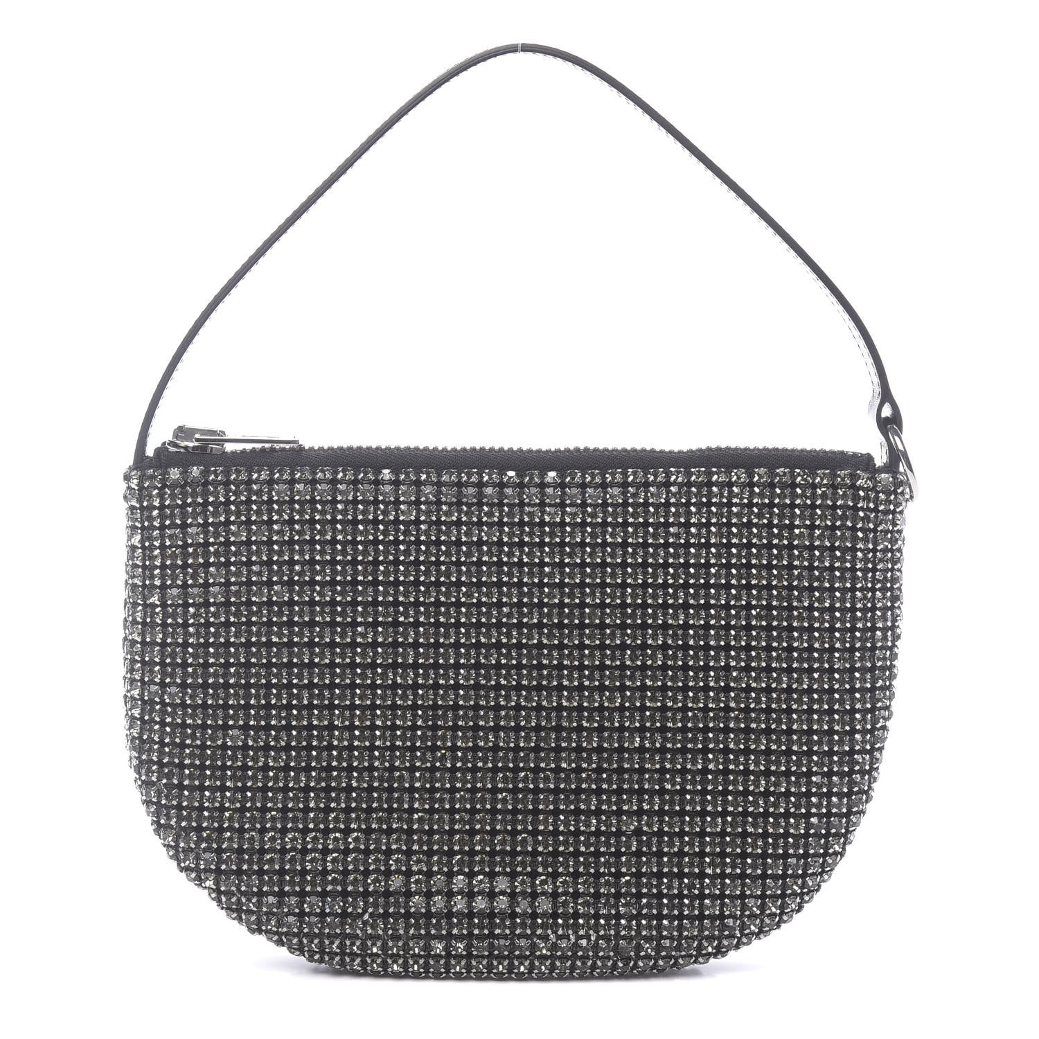 Alexander Wang Mesh Crystal Wanglock Fortune Cookie Bag Black 1 of 10
