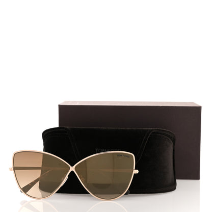 Tom Ford Elise 2 Sunglasses TF569 Gold 9 of 9