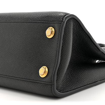 Louis Vuitton Calfskin City Steamer Mini Black 8 of 15