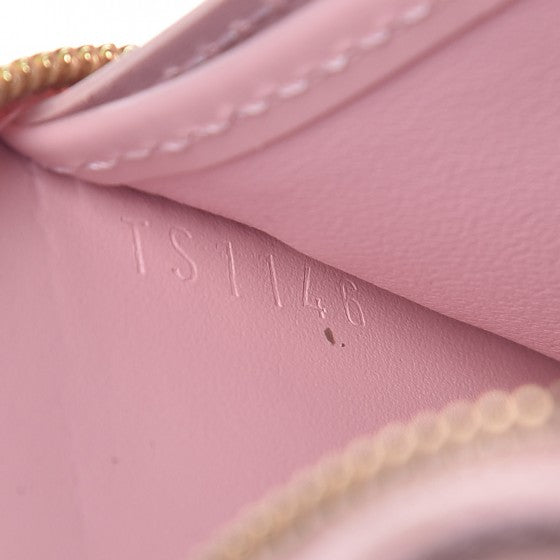 Louis Vuitton Vernis Zippy Coin Purse Rose Ballerine 8 of 9