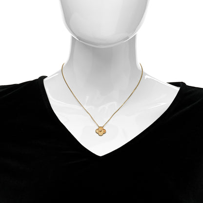 Van Cleef & Arpels 18K Yellow Gold Vintage Alhambra Pendant Necklace 2 of 6