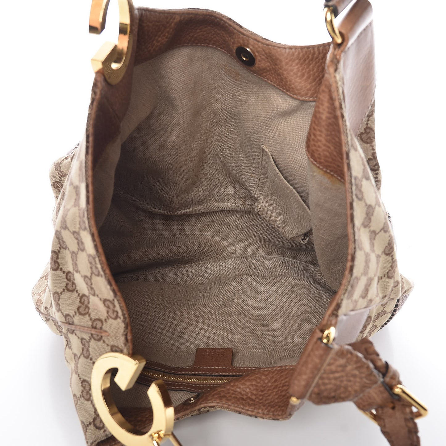 Monogram Medium Charlotte Hobo Brown