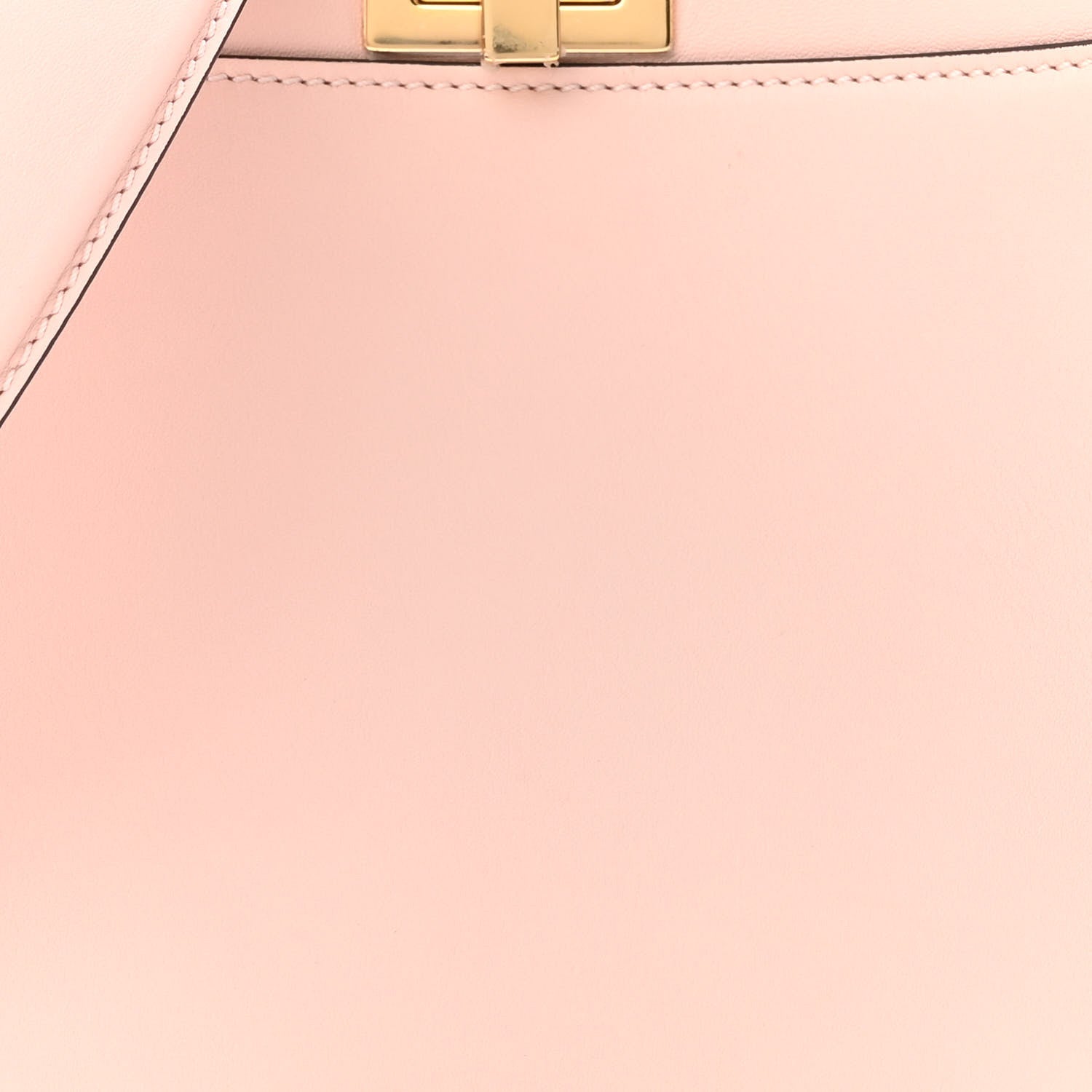 Fendi Vitello Seta Canvas FF Embroidered Mini Peekaboo Iconic Satchel Rosa Confetto 7 of 10
