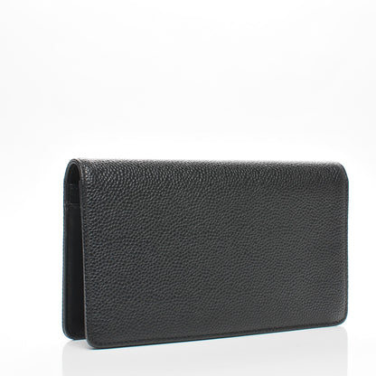 Chanel Caviar Timeless CC Yen Wallet Black 3 of 9