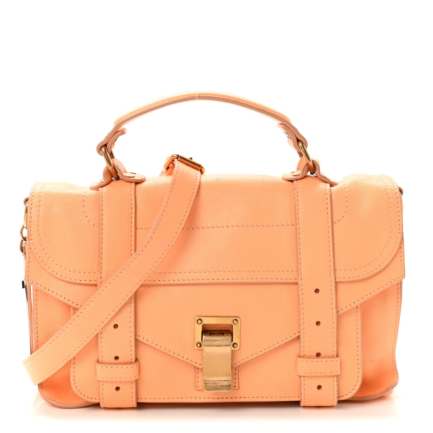 Lambskin Tiny PS1 Satchel Apricot
