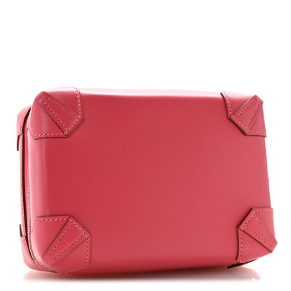 Hermes Tadelakt Mini Pochette Maxibox Rose Lipstick 3 of 9