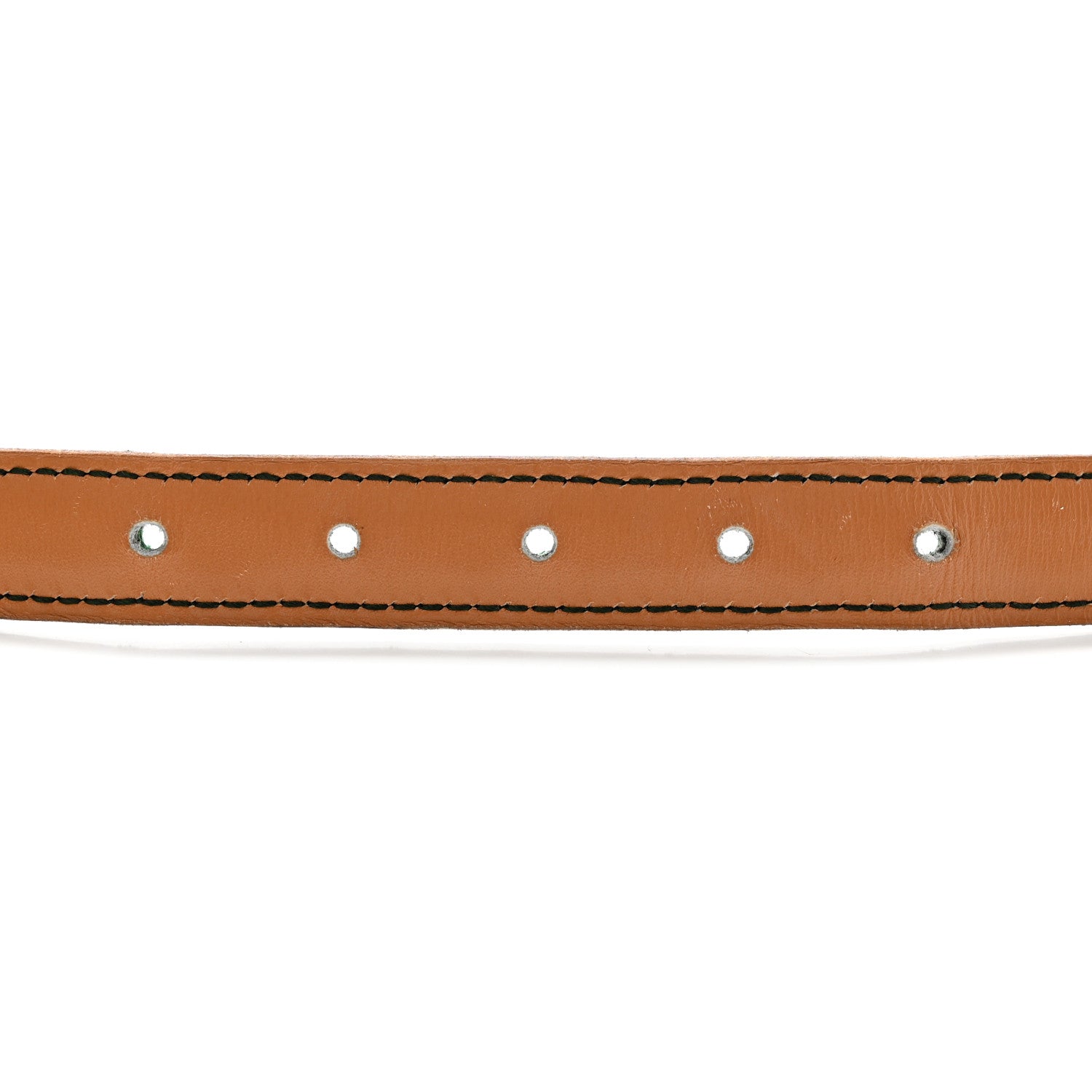 Hermes Shiny Crocodile Porosus 18mm Etriviere Belt 70 28 Vert Emeraude 4 of 16