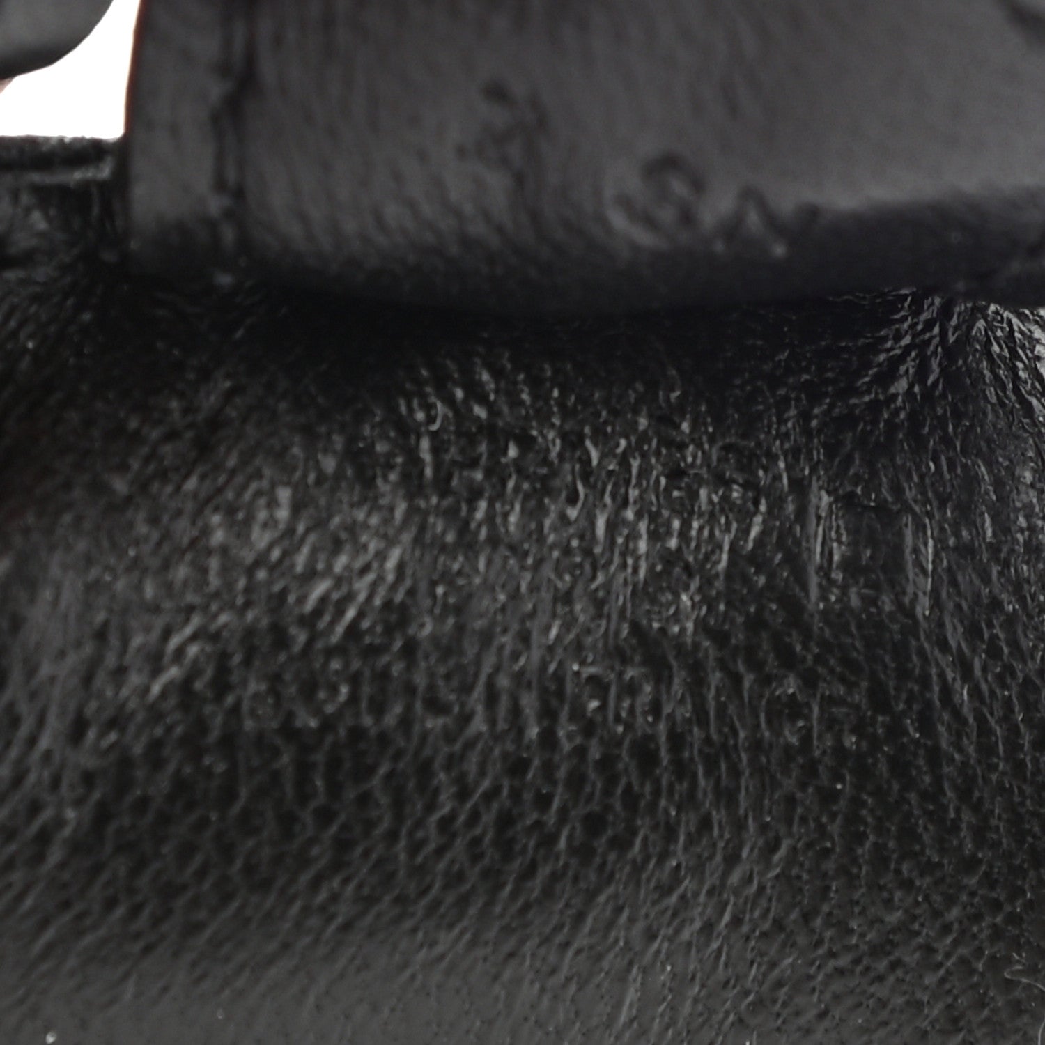 Hermes Milo Lambskin Matte Alligator Touch Grigri Rodeo Horse Bag Charm PM So Black 3 of 4