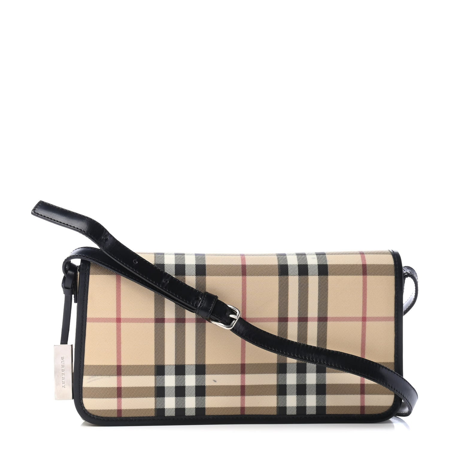 Burberry House Check Small Shoulder Bag Black 1 of 6