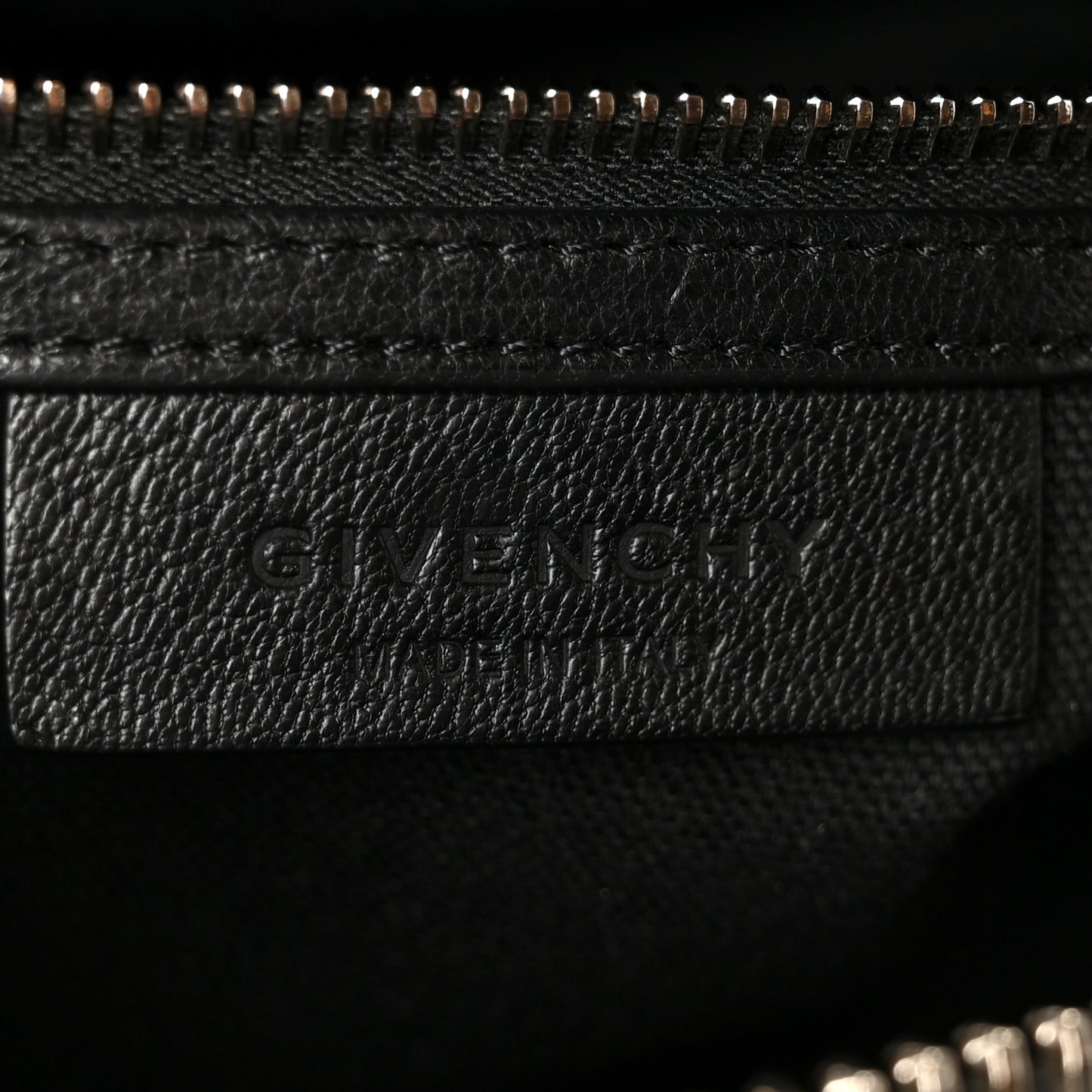 Sugar Goatskin Mini Antigona Black