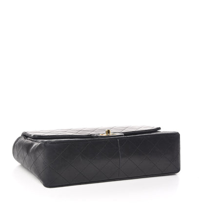 Chanel Lambskin Quilted Medium Single Flap Black 4 of 13