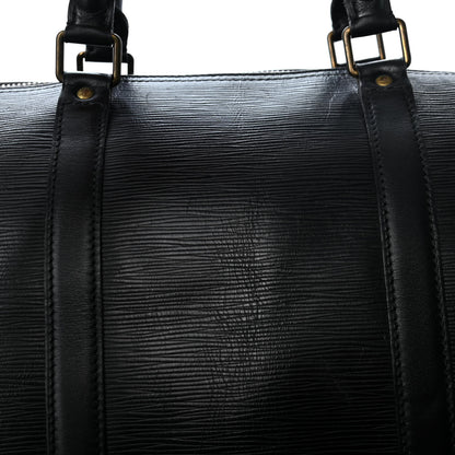 Louis Vuitton Epi Keepall 60 Black 9 of 9
