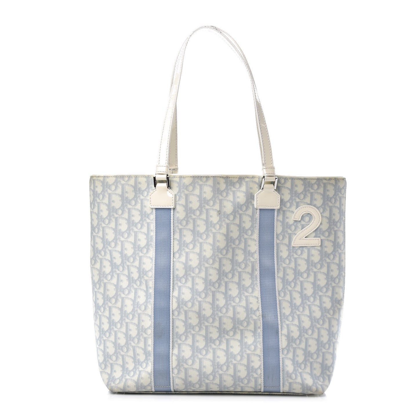 Monogram Trotter No 2 Shopping Tote Blue