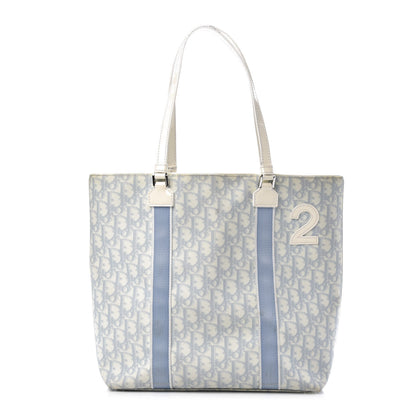 Christian Dior Monogram Trotter No 2 Shopping Tote Blue 1 of 12
