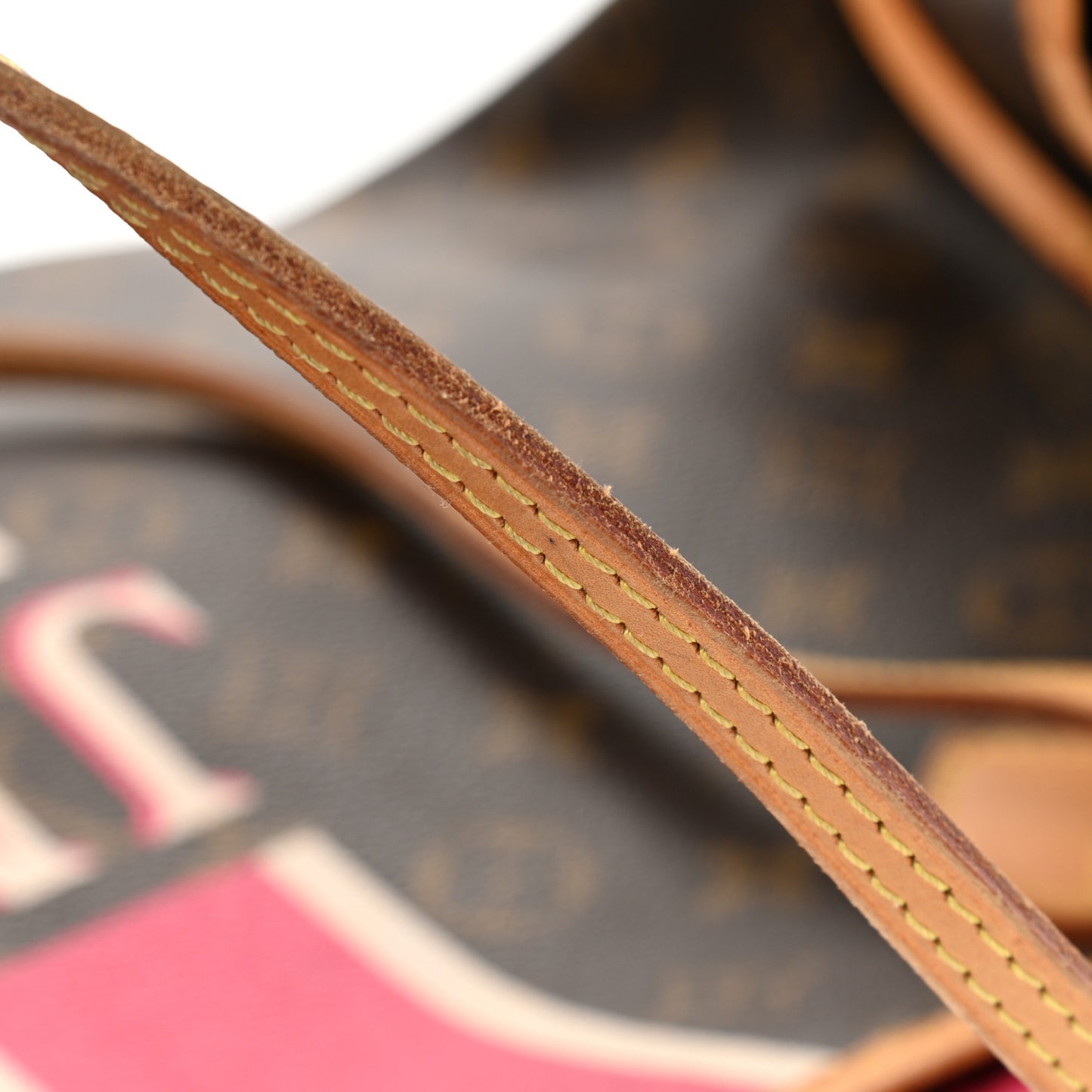 Monogram My LV Heritage Neverfull GM Fuchsia White