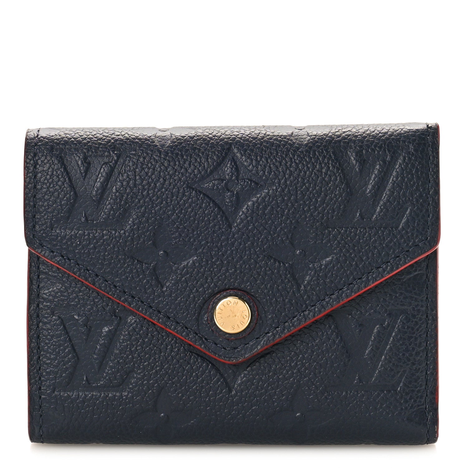 Louis Vuitton Empreinte Victorine Wallet Marine Rouge 1 of 8
