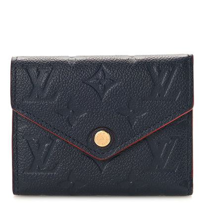 Louis Vuitton Empreinte Victorine Wallet Marine Rouge 1 of 8