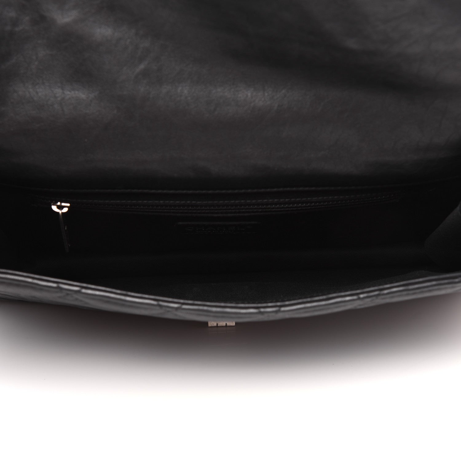 Chanel Washed Lambskin Maxi Take Away Flap Bag Black 5 of 23