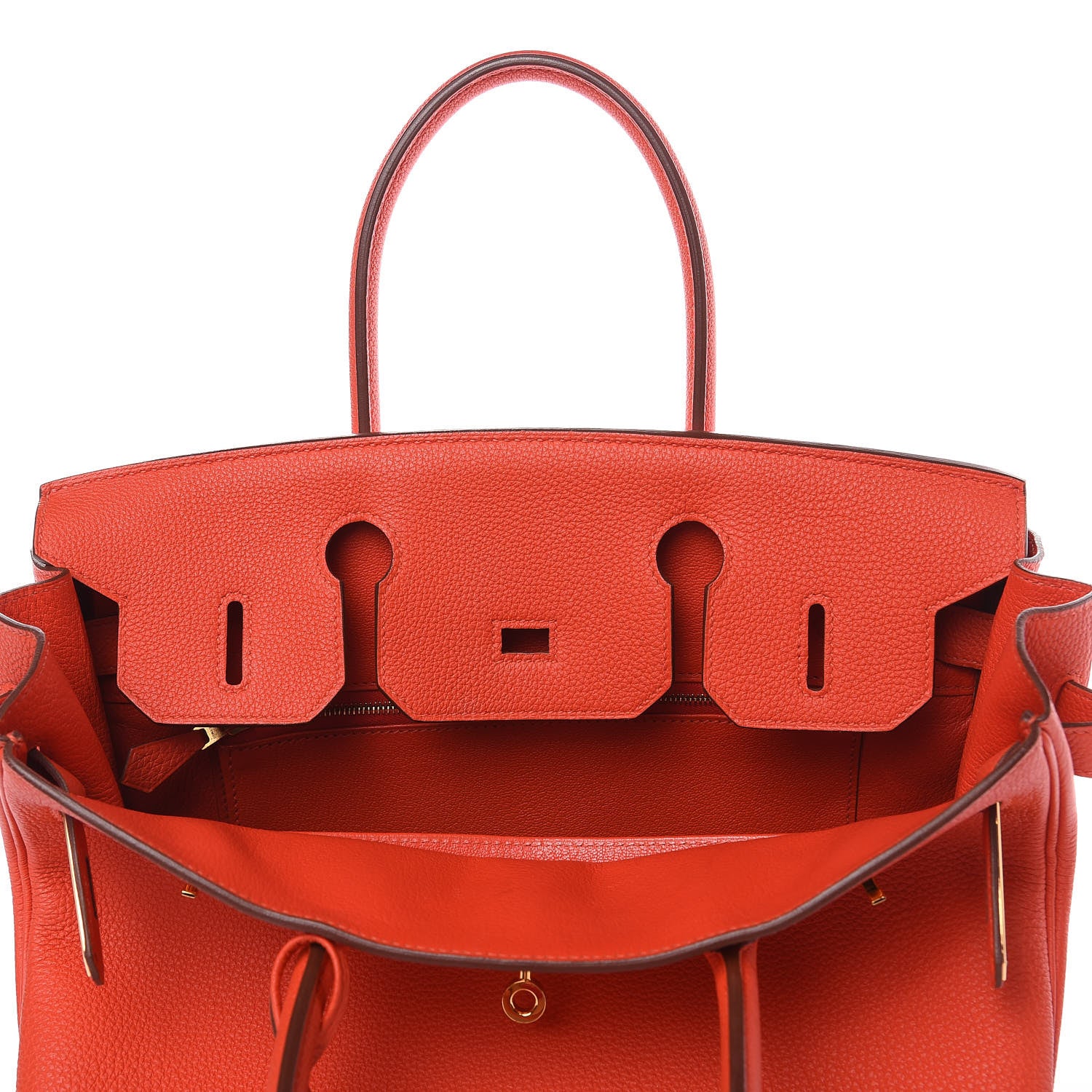 Hermes Togo Birkin 30 Capucine 18 of 35