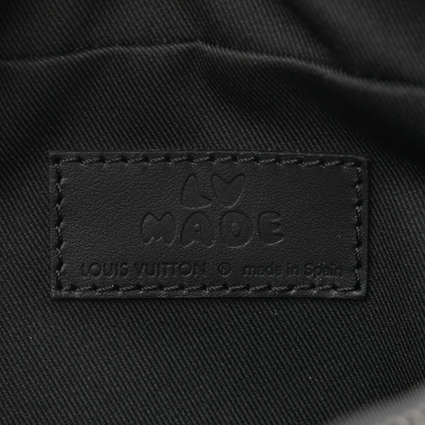 X NIGO Monogram Eclipse Stripes LV Heart Modular Sling Bag