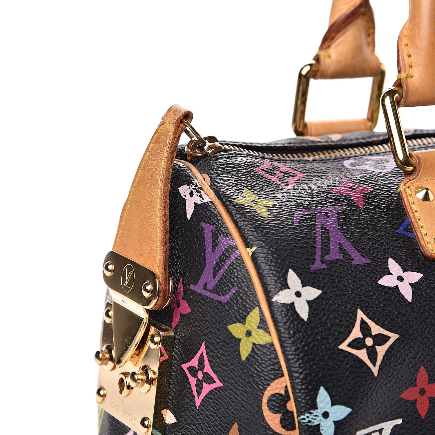Louis Vuitton Monogram Multicolor Speedy 30 Black 14 of 20