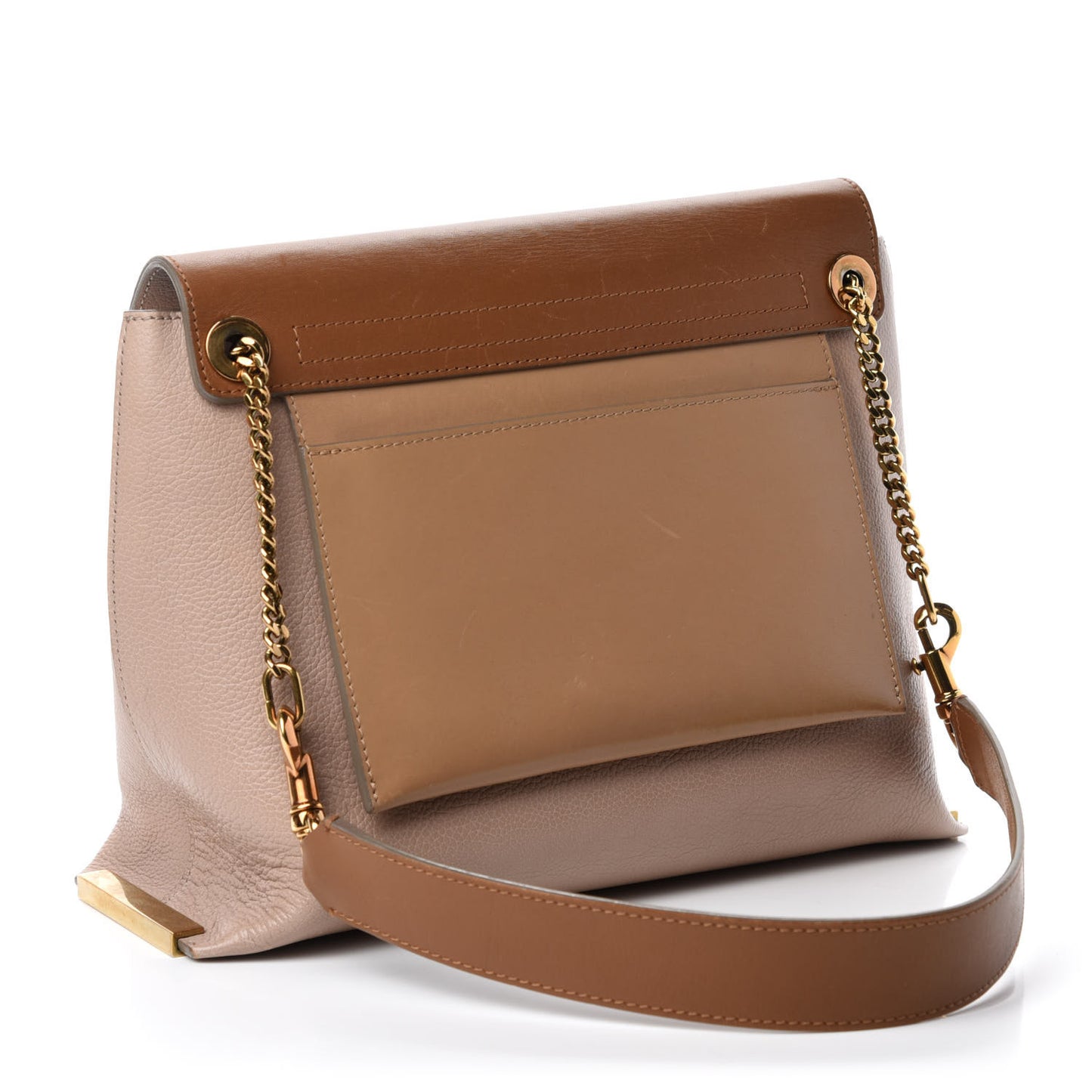 Calfskin Medium Clare Shoulder Bag Rope Beige