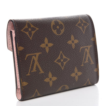 Louis Vuitton Monogram Victorine Wallet Rose Ballerine 3 of 8
