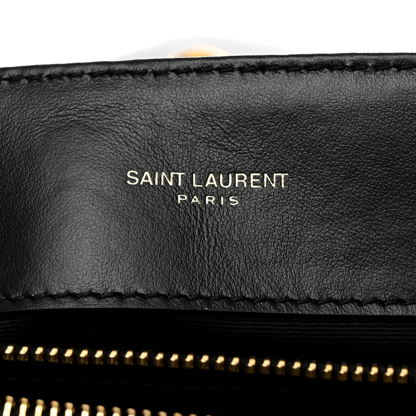 Calfskin Y Quilted Monogram Medium Loulou Chain Satchel Black