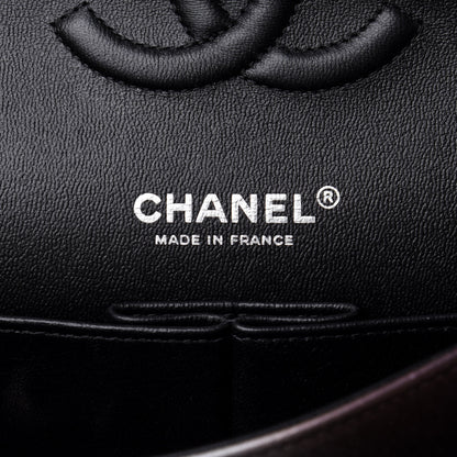 Chanel Calfskin Quilted Ombre Medium Double Flap Black 6 of 10