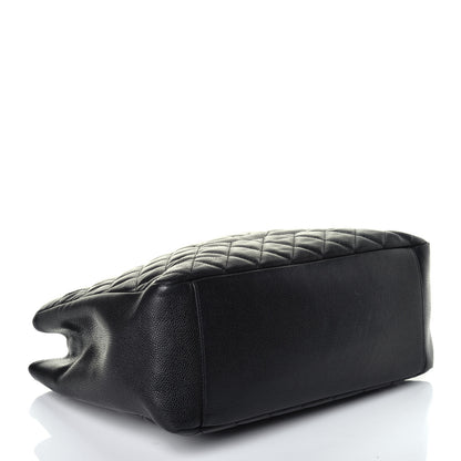 Chanel Caviar Quilted Grand Shopping Tote GST Black 4 of 9