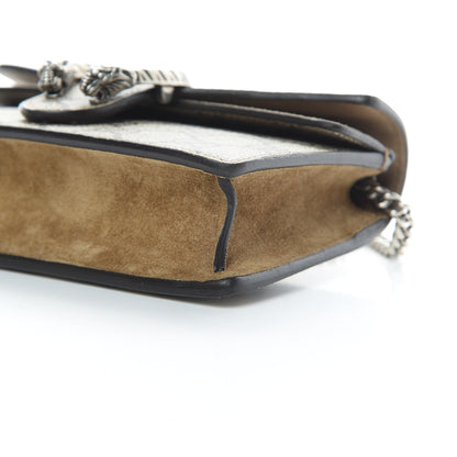 Gucci GG Supreme Monogram Super Mini Dionysus Shoulder Bag Taupe 9 of 12