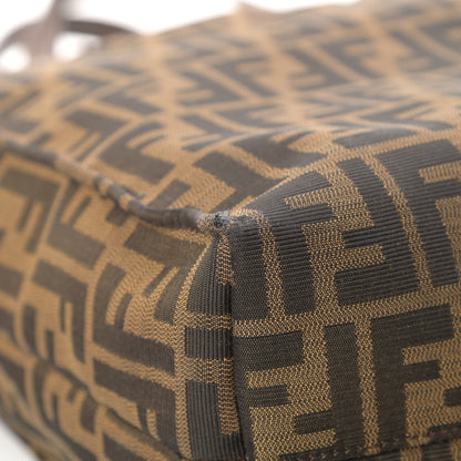 Fendi Zucca Vitello Artic Special Shopping Tote Tobacco Castagna 9 of 16