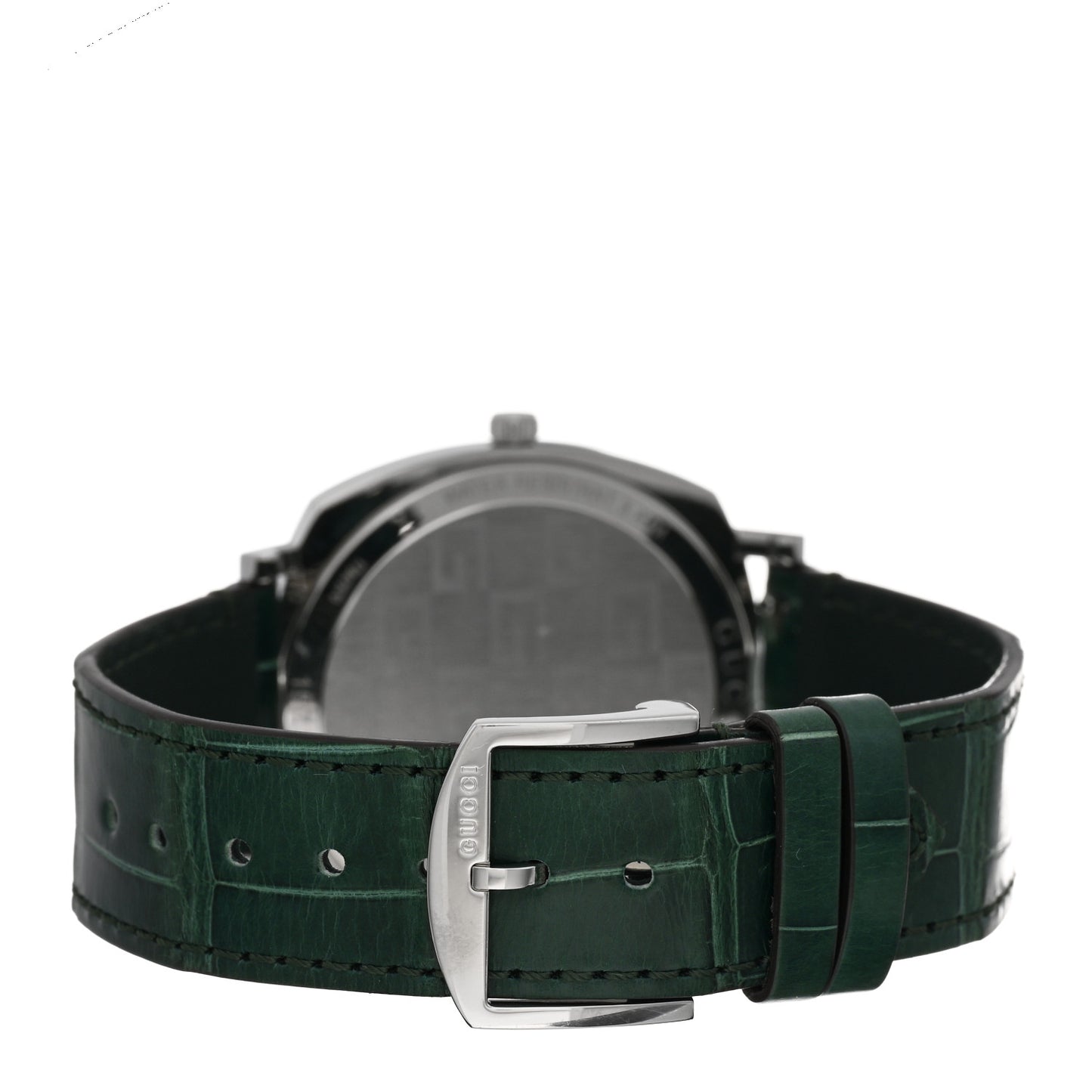 Stainless Steel Alligator 38mm Grip Quartz Watch Green