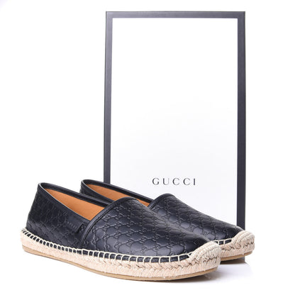 Gucci Microguccissima Signature Espadrilles 37.5 Black 12 of 12