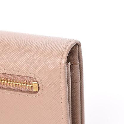 Prada Saffiano Bow Continental Wallet Orchidea 14 of 18