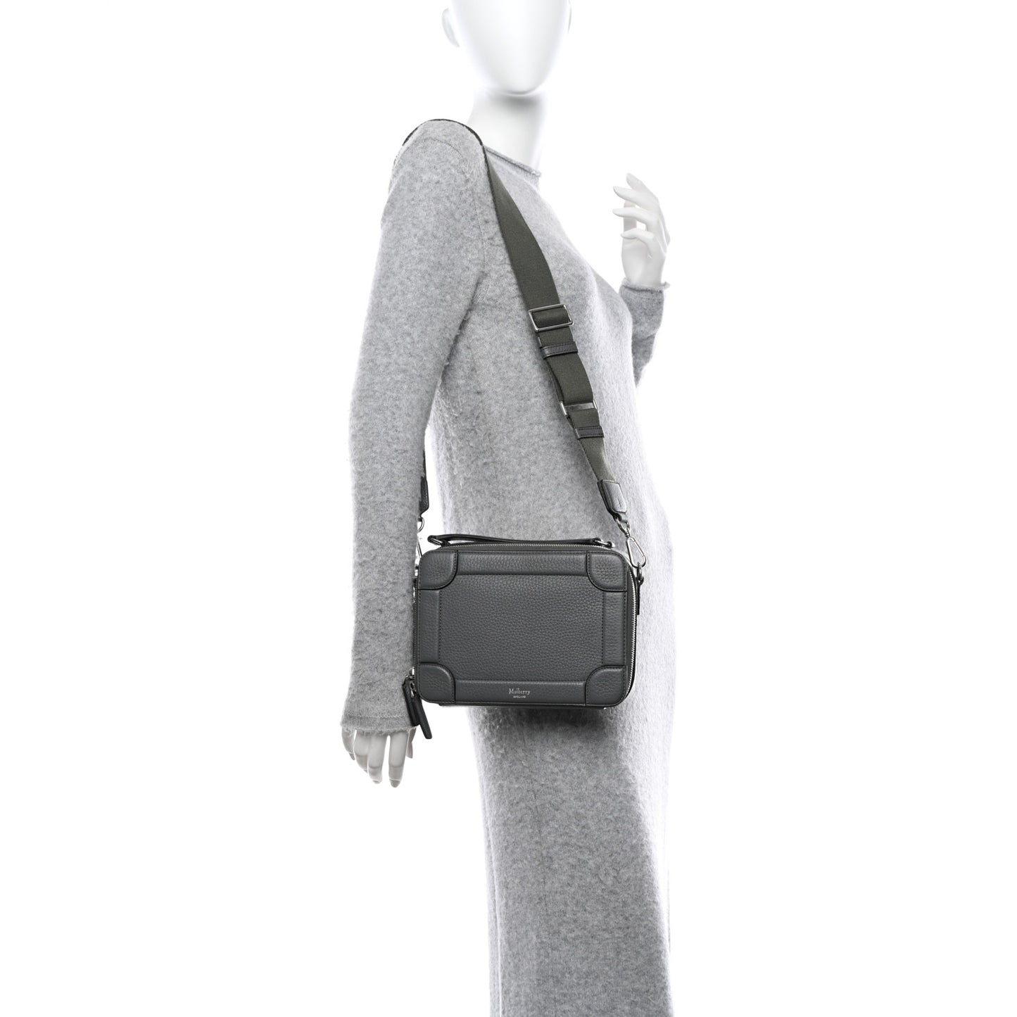 Calfskin Belgrave Crossbody Charcoal