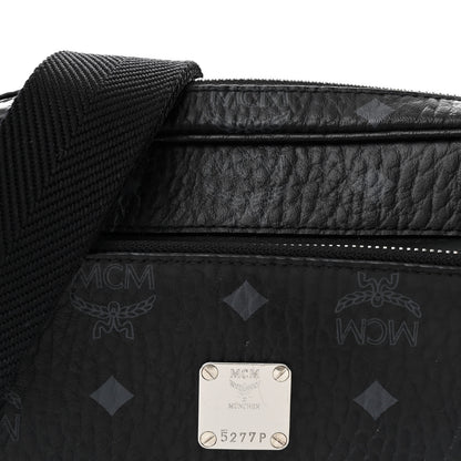 MCM Visetos Camera Crossbody Bag Black 8 of 10