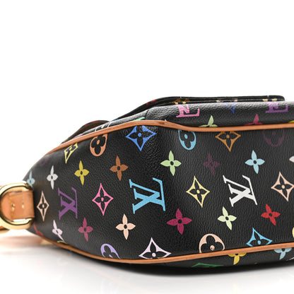 Louis Vuitton Monogram Multicolor Lodge GM Black 10 of 11