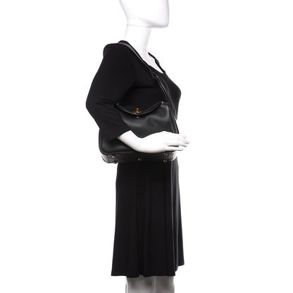 Hermes Taurillon Clemence Lindy 26 Black 2 of 11