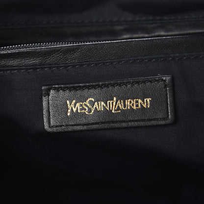 Saint Laurent Textured Patent Medium Easy Sac Purple 6 of 14