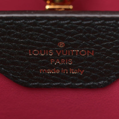 Louis Vuitton Taurillon Capucines BB Black 6 of 11