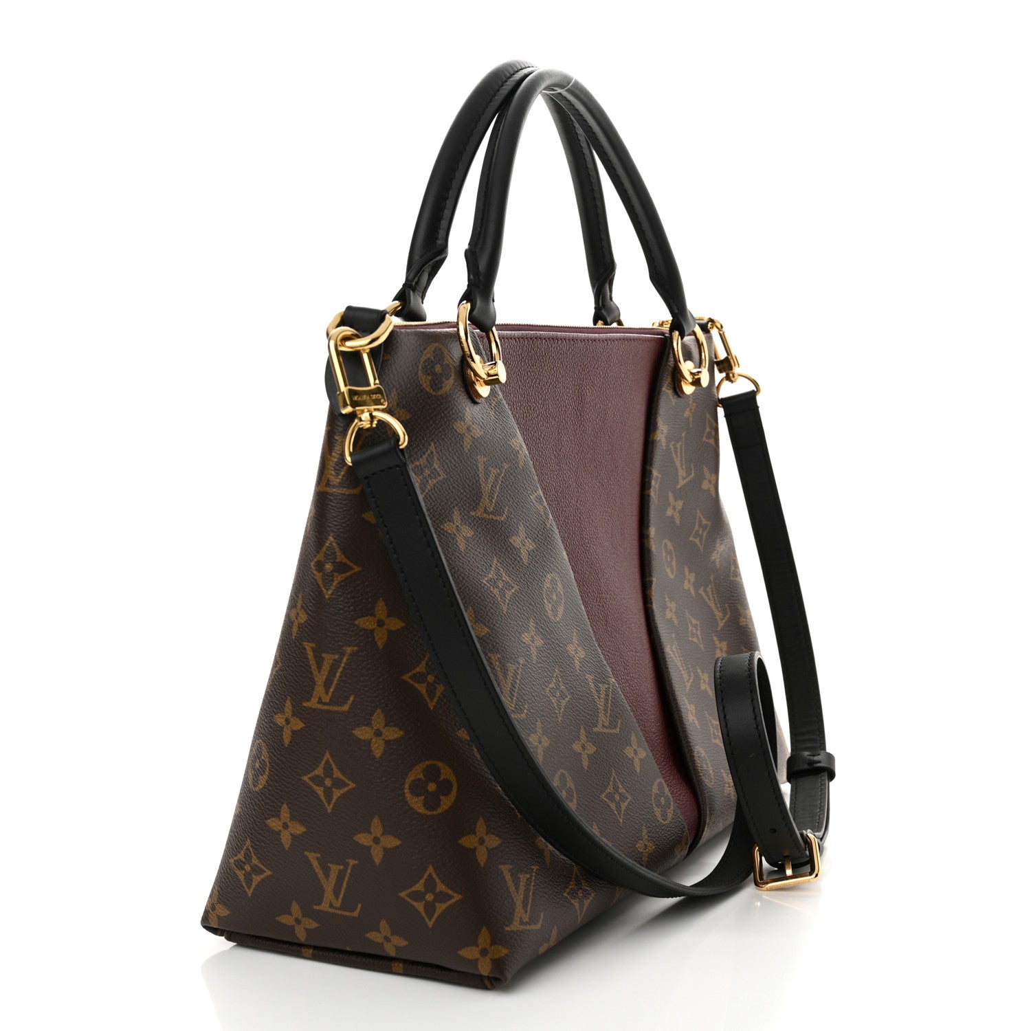 Louis Vuitton Monogram V Tote MM Bordeaux 3 of 10