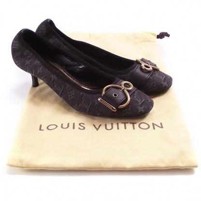Louis Vuitton Denim Pumps Black 36 4 of 9