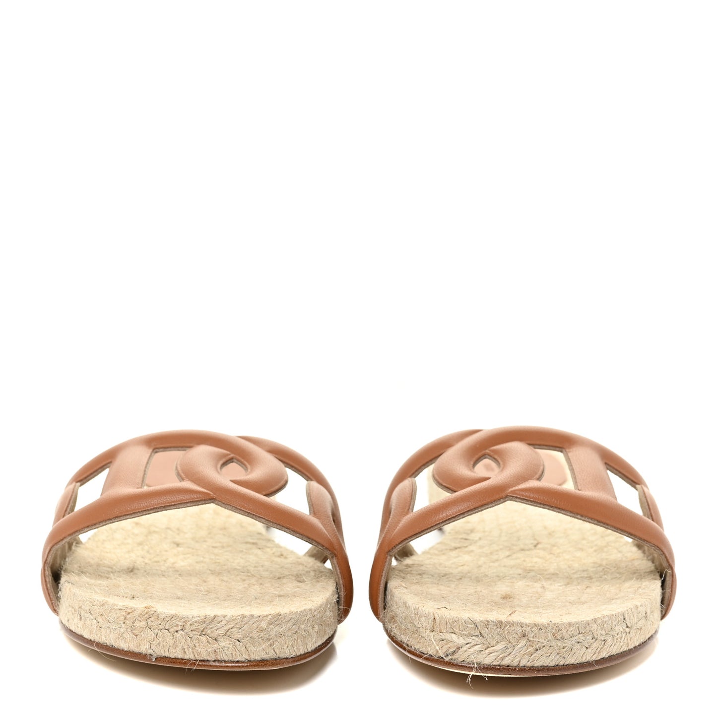 Nappa Famosa Espadrille Sandals 39 Naturel