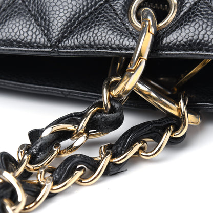 Chanel Caviar Quilted Grand Shopping Tote GST Black 27 of 28