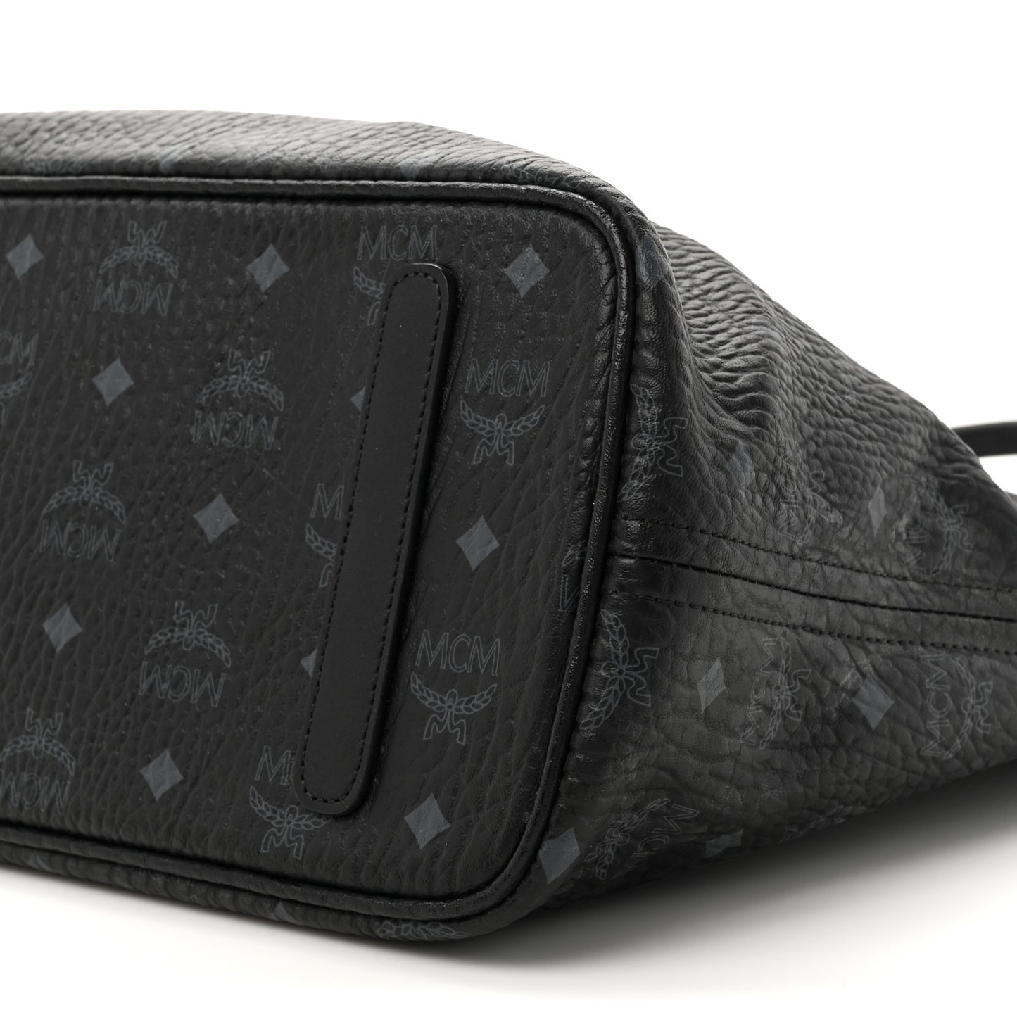 Visetos Medium Project Reversible Shopper Tote Black
