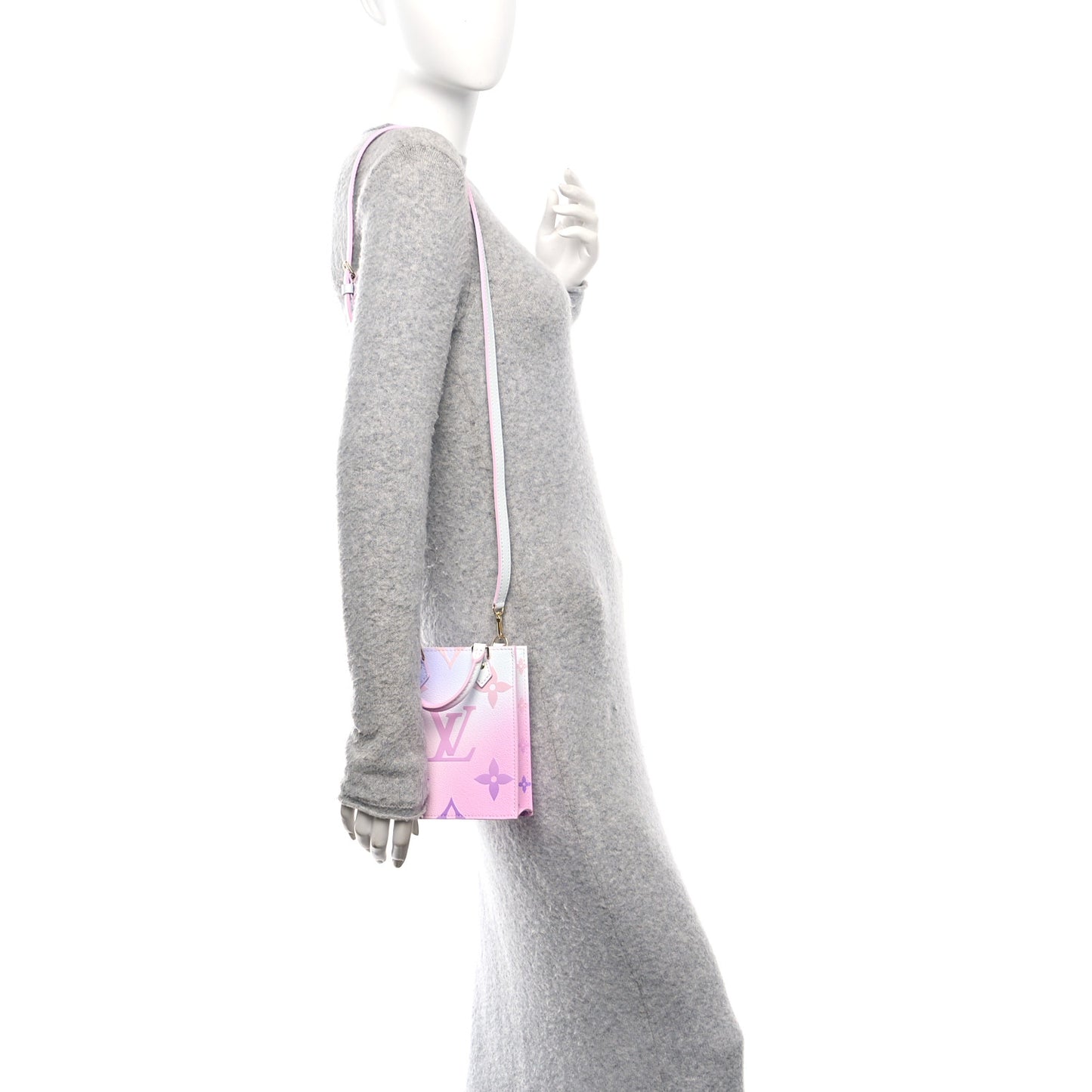 Monogram Giant Spring In The City Petit Sac Plat Sunrise Pastel