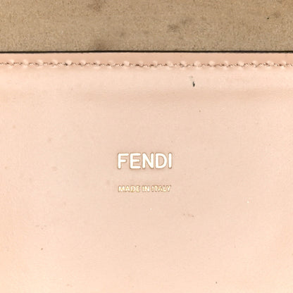 Fendi Vitello King Plexiglass Logo Embossed Medium Fendi Sunshine Shopper Tote Light Rose 7 of 13